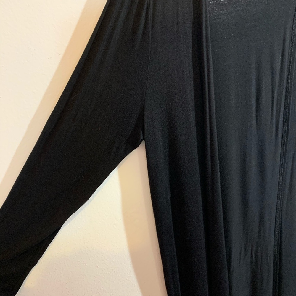 Maxi-length Split Back Cardigan - Picture 2 of 4